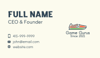 Athletic Shoes  Business Card