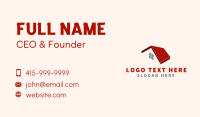 Red House Roof Window Business Card