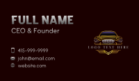 Luxurious Automobile Car Business Card