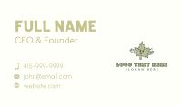 Marijuana Smoking Mascot Business Card