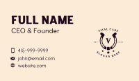 Horseshoe Ranch Rodeo Business Card