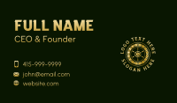 Bank Vault Coin Business Card Design