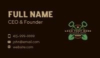 Shovel Landscaping Garden Business Card