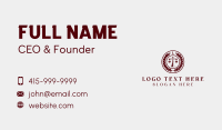 Legal Scales Attorney Business Card