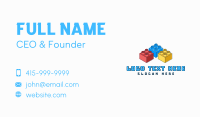 Toy Blocks Bricks Business Card