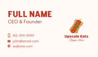 Dynamite Hot Dog Sandwich Business Card Image Preview