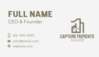Industrial Factory Building Business Card