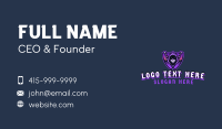 Skull Ninja Assassin Business Card Design