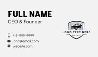 Luxury Car Mechanic Business Card