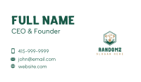 Shovel Rake Landscaping Business Card Design