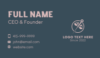 Medicinal Acupuncture Therapy  Business Card Design