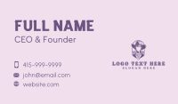 Cowgirl Texas Rodeo Business Card Design