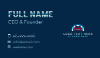 Automobile Bubble Detailing Business Card