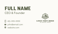 Hiking Mountain Peak Business Card