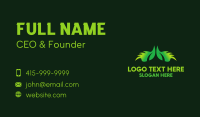 Green Eco Wings Business Card