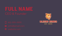 Wild Grizzly Bear Business Card Image Preview