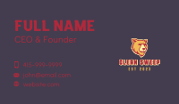 Wild Grizzly Bear Business Card Image Preview