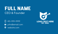 Warrior Business Card example 1