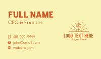 Arborist Business Card example 1