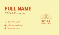 Rustic Forest Tree Business Card