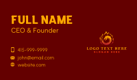 Dragon Fire Gaming Business Card Design
