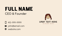 Happy Kid Girl  Business Card