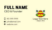 Sunflower Easter Egg Business Card