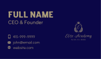 Royal Crown Ornament Business Card