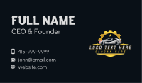 Automotive Car Garage Business Card