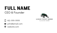 Panther Wild Animal Business Card Design