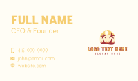 Vacation Beach Resort Business Card