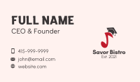 Music Note School  Business Card