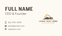 Backhoe Business Card example 4