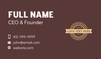 Customize Business Card example 3