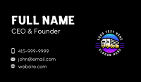 Trailer Business Card example 2