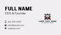 Ratchet Tool Mechanic Business Card