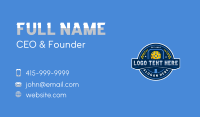 Pickleball Club Tournament Business Card Design