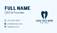 Implant Dental Orthodontist  Business Card Design