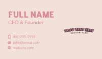 Esty Business Card example 1
