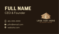 Carpentry Tool House Business Card