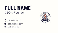 Barber Haircut Barbershop Business Card