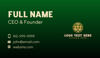 Elegant Regal Lion Business Card