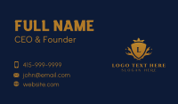 Gold Shield University Business Card