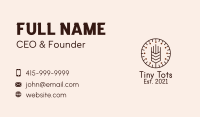 Rye Business Card example 1