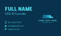 Express Truck Logistics Business Card