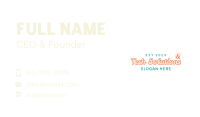 Bee Business Card example 2