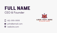 Pixel Royal Crown Business Card