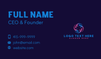 Humanitarian Community Hand Business Card