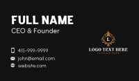 Luxury Fine Dining Business Card