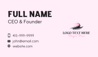 Makeup Artist Beauty Eyelash Business Card